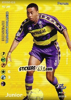 Cromo Junior - Football Champions Italy 2002-2003 n. u72 - Wizards of The Coast