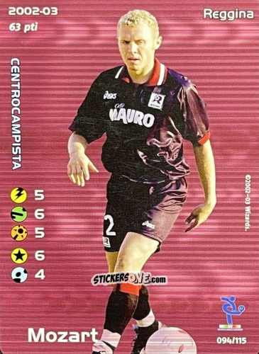Figurina Mozart - Football Champions Italy 2002-2003 n. u94 - Wizards of The Coast