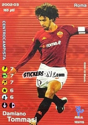 Cromo D.Tommasi - Football Champions Italy 2002-2003 n. u103 - Wizards of The Coast