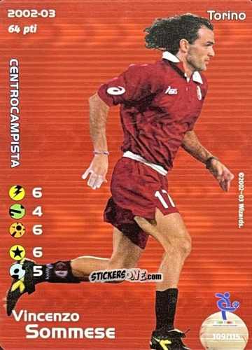 Figurina Vincenzo Sommese - Football Champions Italy 2002-2003 n. u109 - Wizards of The Coast
