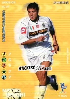 Sticker Matteo Brighi - Football Champions Italy 2002-2003 n. Y16 - Wizards of The Coast