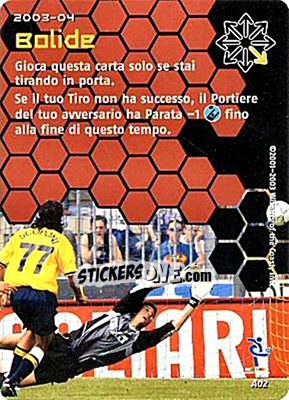 Sticker Bolide - Football Champions Italy 2003-2004 n. A2 - Wizards of The Coast