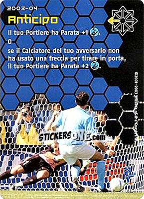 Sticker Anticipo - Football Champions Italy 2003-2004 n. A15 - Wizards of The Coast