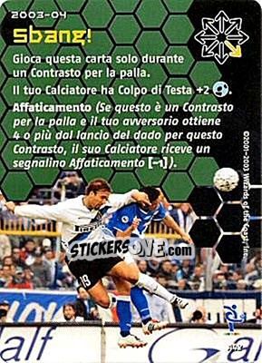 Sticker Sbang! - Football Champions Italy 2003-2004 n. A42 - Wizards of The Coast