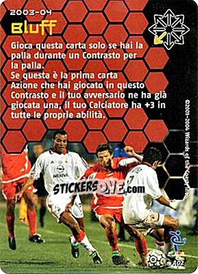 Sticker Bluff - Football Champions Italy 2003-2004 - Wizards of The Coast