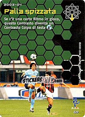 Cromo Palla Spiazzata - Football Champions Italy 2003-2004 - Wizards of The Coast