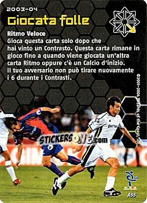 Sticker Giocata folle - Football Champions Italy 2003-2004 - Wizards of The Coast