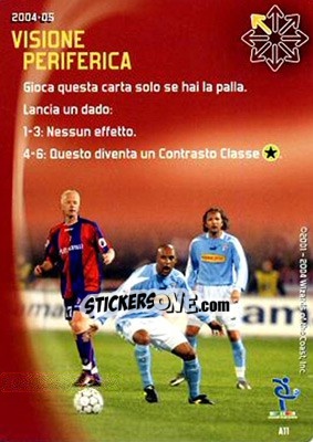 Sticker Visione periferica - Football Champions Italy 2004-2005 n. A11 - Wizards of The Coast