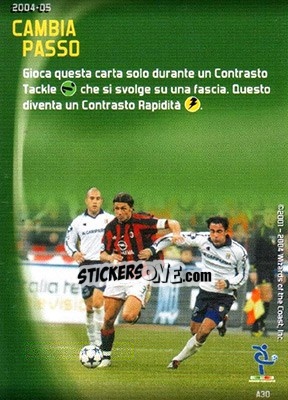 Cromo Cambia Passo - Football Champions Italy 2004-2005 - Wizards of The Coast