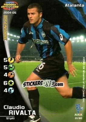 Cromo Claudio Rivalta - Football Champions Italy 2004-2005 - Wizards of The Coast