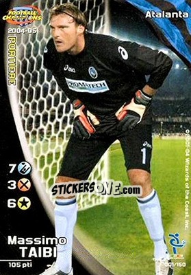 Sticker Massimo Taibi - Football Champions Italy 2004-2005 n. 1 - Wizards of The Coast