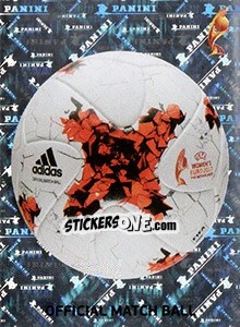 Sticker Official Match Ball - Women's Euro 2017 The Netherlands n. 4 - Panini