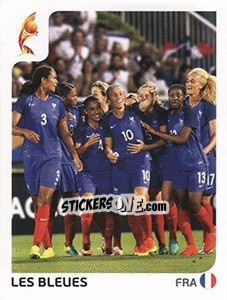 Sticker Les Bleues - France - Women's Euro 2017 The Netherlands n. 10 - Panini