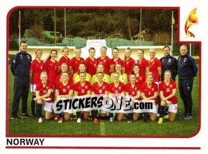 Sticker Team - Women's Euro 2017 The Netherlands n. 36 - Panini
