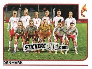 Sticker Team - Women's Euro 2017 The Netherlands n. 56 - Panini