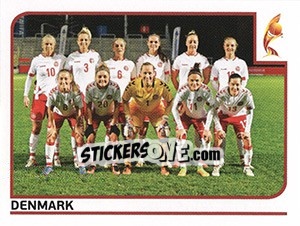 Sticker Team - Women's Euro 2017 The Netherlands - Panini