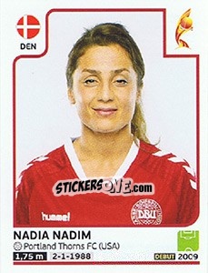 Cromo Nadia Nadim