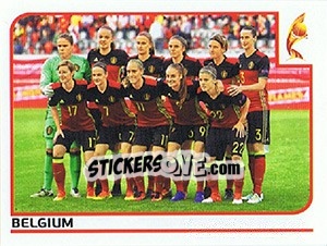 Sticker Team - Women's Euro 2017 The Netherlands n. 76 - Panini