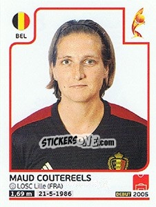 Sticker Maud Coutereels - Women's Euro 2017 The Netherlands n. 83 - Panini