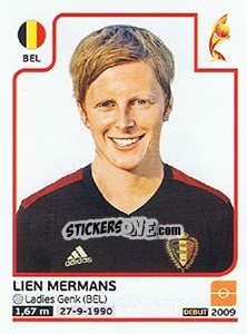 Cromo Lien Mermans - Women's Euro 2017 The Netherlands - Panini