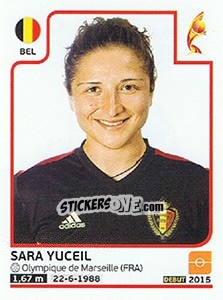 Sticker Sara Yuceil - Women's Euro 2017 The Netherlands - Panini