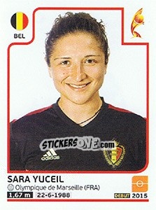 Figurina Sara Yuceil - Women's Euro 2017 The Netherlands n. 90 - Panini