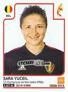 Figurina Sara Yuceil - Women's Euro 2017 The Netherlands - Panini