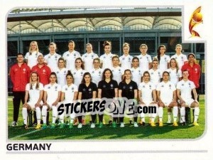 Sticker Team - Women's Euro 2017 The Netherlands n. 96 - Panini
