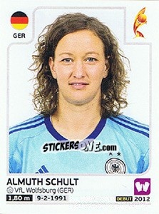 Cromo Almuth Schult - Women's Euro 2017 The Netherlands - Panini