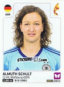 Sticker Almuth Schult - Women's Euro 2017 The Netherlands n. 97 - Panini