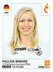 Sticker Pauline Bremer