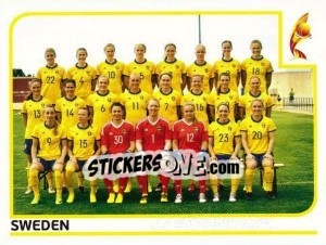 Sticker Team - Women's Euro 2017 The Netherlands n. 116 - Panini