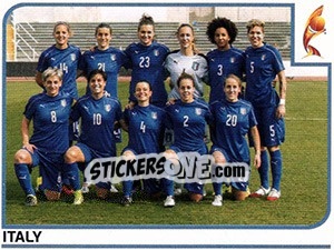 Sticker Team - Women's Euro 2017 The Netherlands - Panini