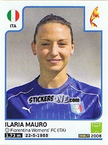 Sticker Ilaria Mauro - Women's Euro 2017 The Netherlands - Panini