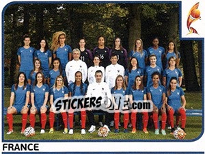 Sticker Team - Women's Euro 2017 The Netherlands n. 176 - Panini