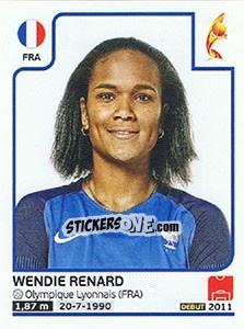 Sticker Wendie Renard - Women's Euro 2017 The Netherlands - Panini