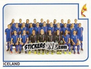 Sticker Team - Women's Euro 2017 The Netherlands n. 196 - Panini