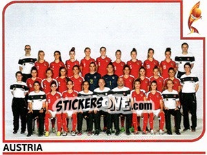 Sticker Team - Women's Euro 2017 The Netherlands n. 216 - Panini