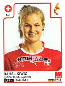 Figurina Rahel Kiwic - Women's Euro 2017 The Netherlands - Panini