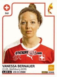 Sticker Vanessa Bernauer - Women's Euro 2017 The Netherlands n. 248 - Panini