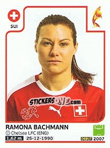 Sticker Ramona Bachmann - Women's Euro 2017 The Netherlands n. 250 - Panini