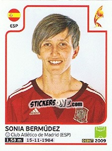 Sticker Sonia Bermúdez - Women's Euro 2017 The Netherlands n. 312 - Panini