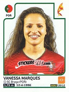Figurina Vanessa Marques - Women's Euro 2017 The Netherlands - Panini