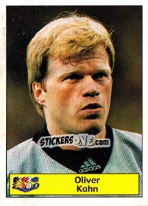 Sticker Oliver Kahn - Star Publishing Euro 2000. European Football Championship n. 1 - NO EDITOR