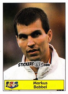 Sticker Markus Babbel - Star Publishing Euro 2000. European Football Championship n. 4 - NO EDITOR