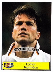 Sticker Lothar Matteus - Star Publishing Euro 2000. European Football Championship n. 5 - NO EDITOR