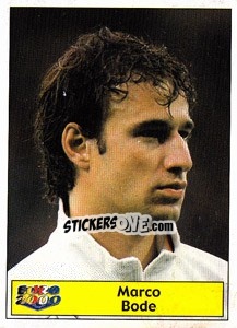 Sticker Marco Bode - Star Publishing Euro 2000. European Football Championship n. 16 - NO EDITOR