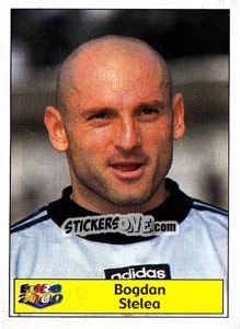 Sticker Bogdan Stelea - Star Publishing Euro 2000. European Football Championship n. 17 - NO EDITOR