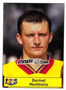 Sticker Dorinel Munteanu - Star Publishing Euro 2000. European Football Championship n. 21 - NO EDITOR