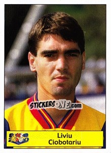 Cromo Liviu Ciobotariu - Star Publishing Euro 2000. European Football Championship n. 22 - NO EDITOR